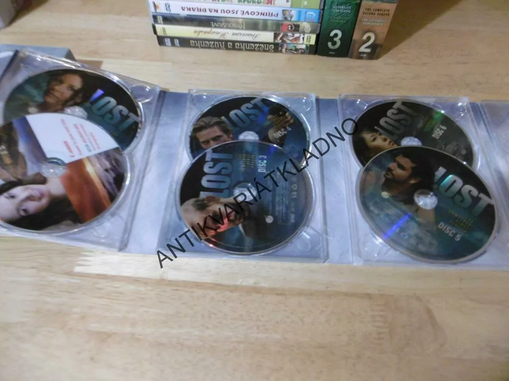 LOST 1., DÍLY 1-7, ZTRACENI, POUZE ANGLIČTINA, DVD FILM