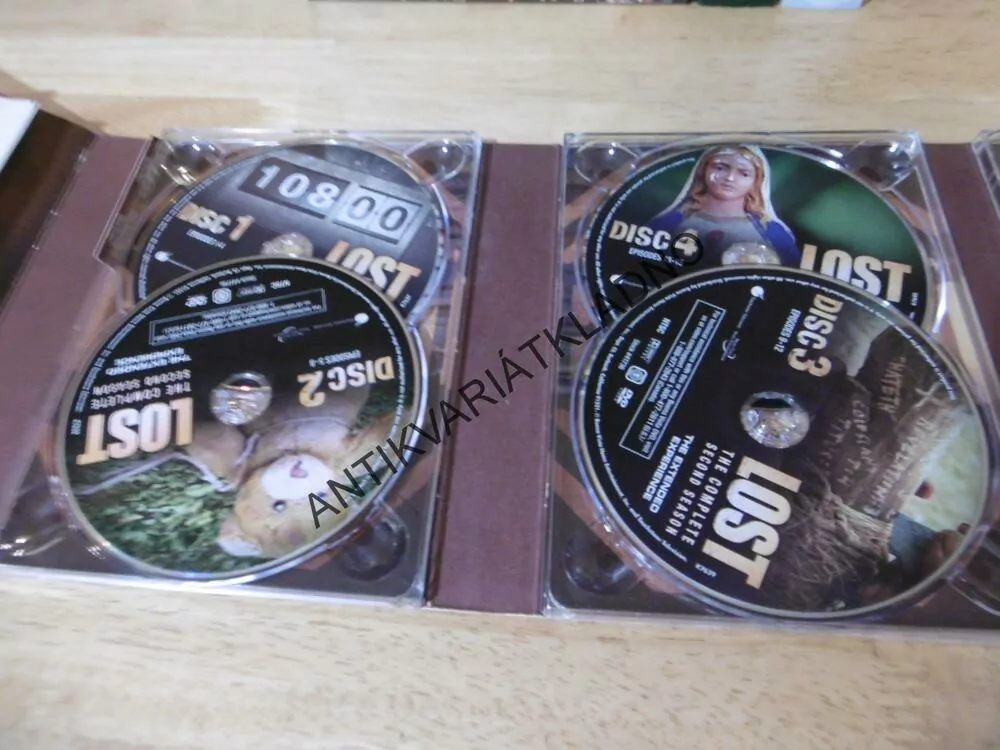 LOST 2., DÍLY 1-7, ZTRACENI, POUZE ANGLIČTINA, DVD FILM