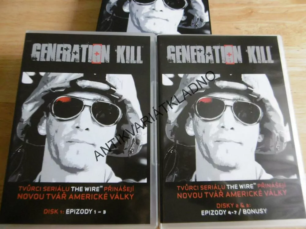 GENERATION KILL, DÍLY 1-7, 2X DVD FILM