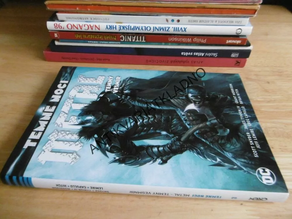 TEMNÉ NOCI,METAL,3., TEMNÝ VESMÍR, SNYDER, TYNION, CAPULLO, KOMIKS DC, CREW