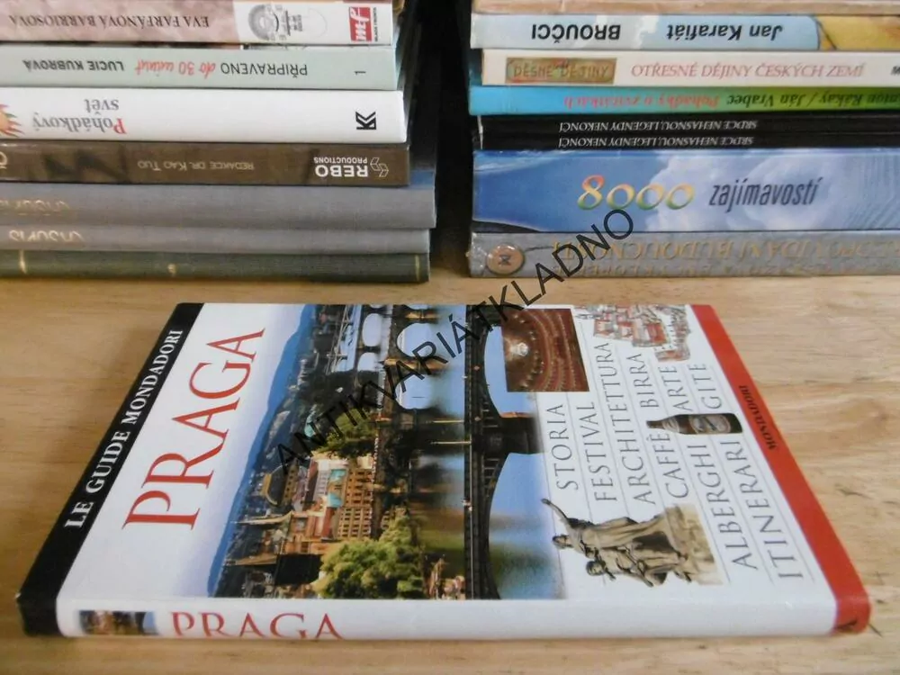 PRAGA, PRAHA, ITALSKY, PRŮVODCE, **an