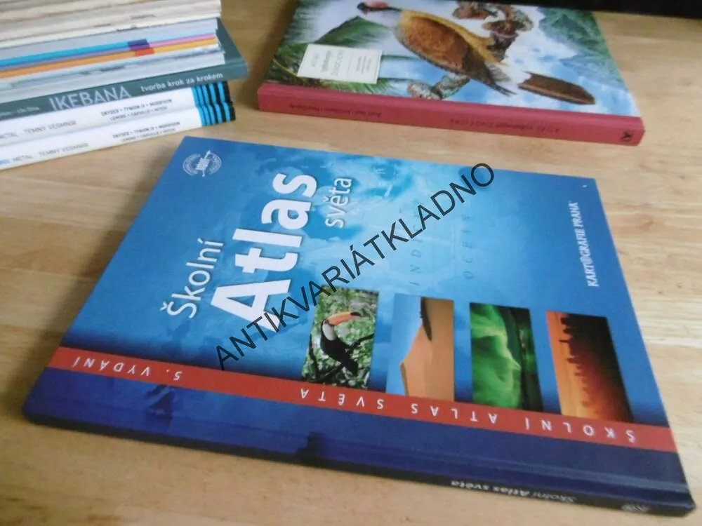 ŠKOLNÍ ATLAS SVĚTA, KARTOGRAFIE PRAHA,