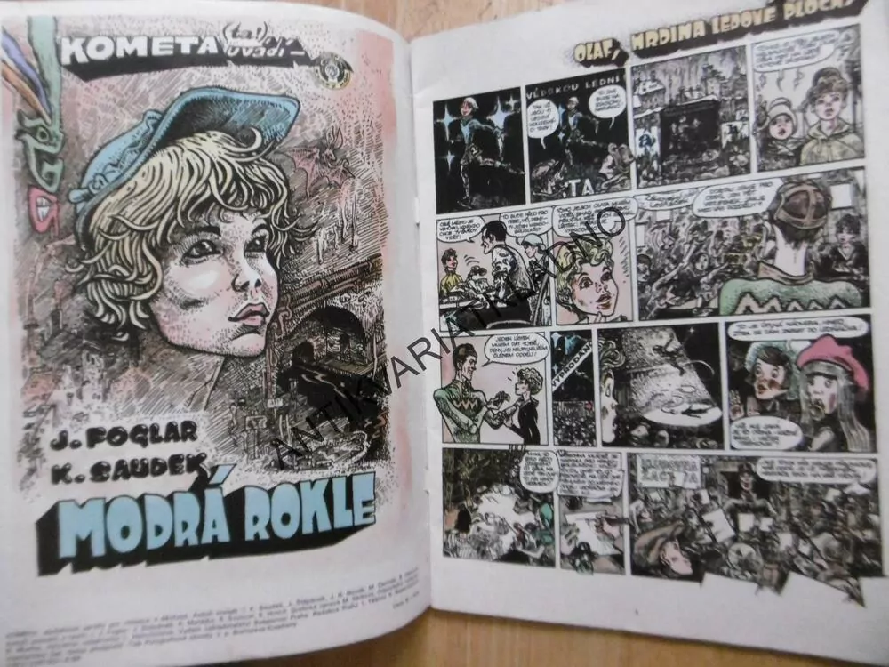 KOMETA, 4., ČAPEK, FOGLAR, KÁJA SAUDEK