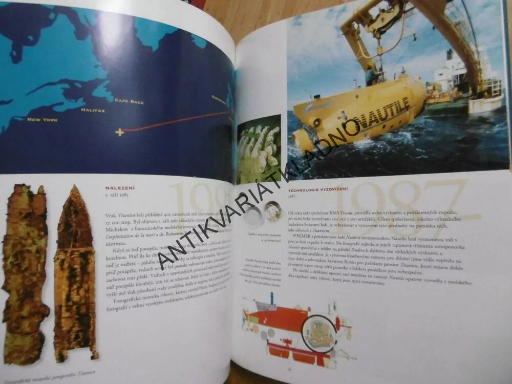 TITANIC, VÝSTAVA ARTEFAKTŮ,