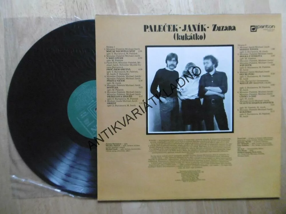 PALEČEK, JANÍK, ZUZANA, KUKÁTKO, LP