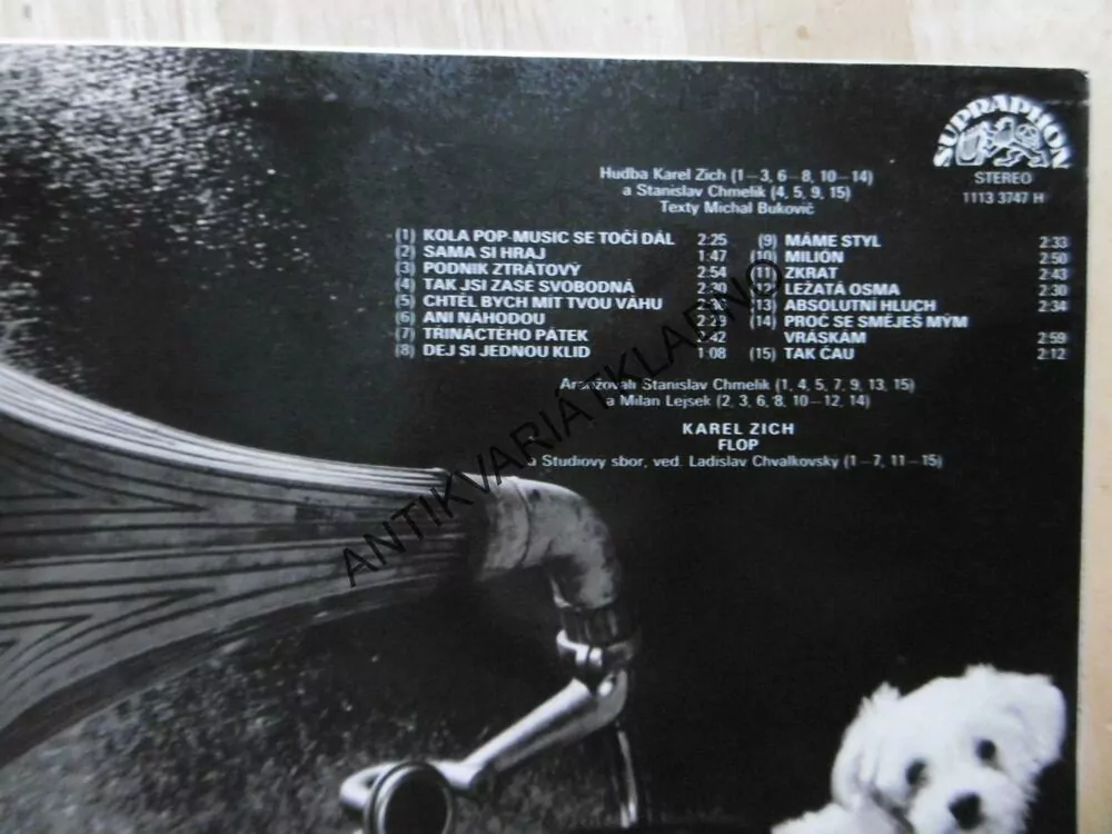 KAREL ZICH, KOLA POP MUSIC SE TOČÍ DÁL
