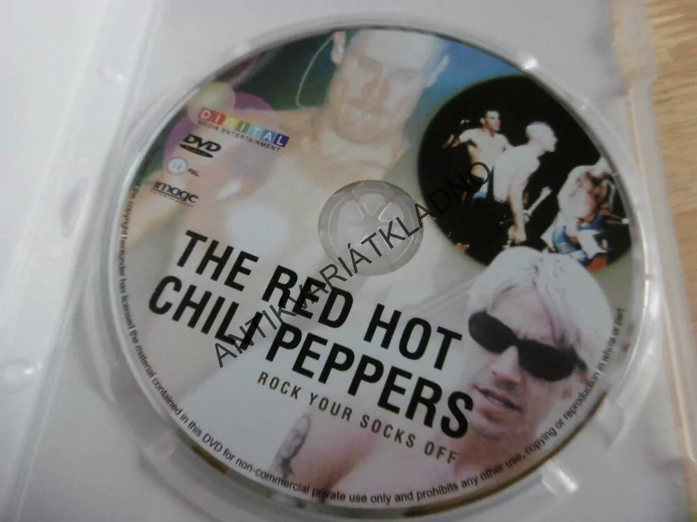 THE RED HOT CHILI PEPPERS, ROCK YOUR SOCKS OFF, DVD HUDBA