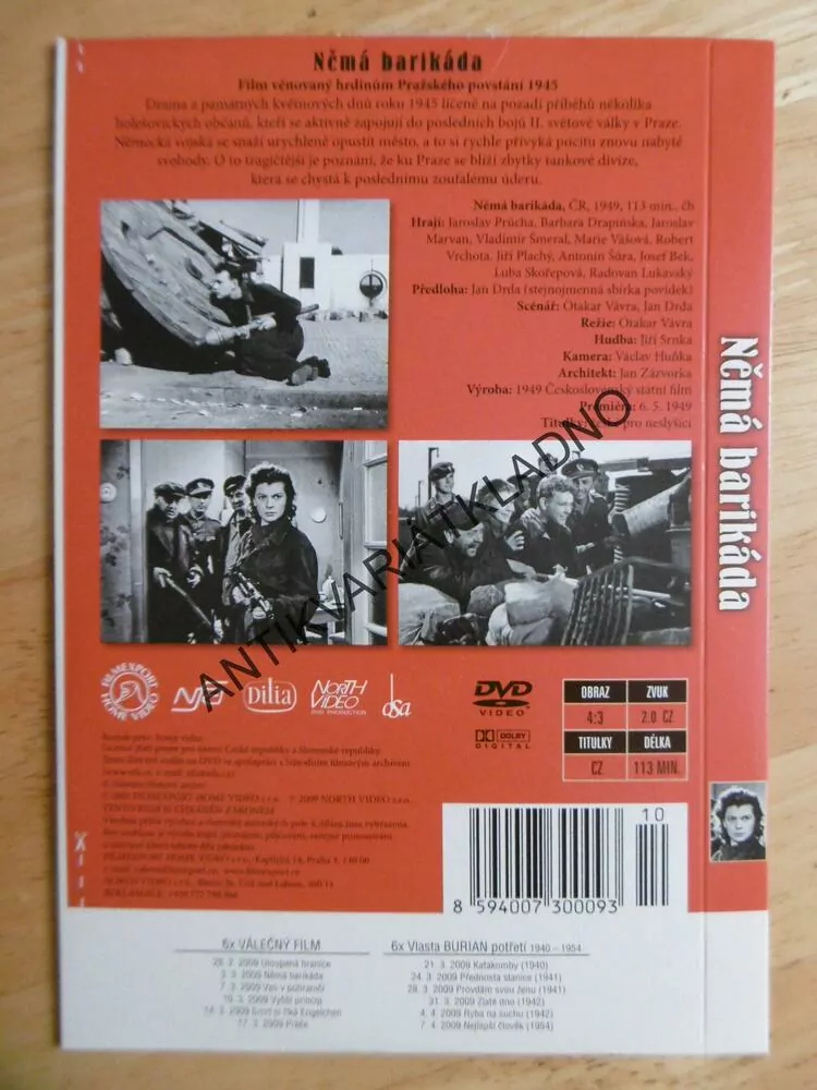 NĚMÁ BRIGÁDA, DVD FILM 