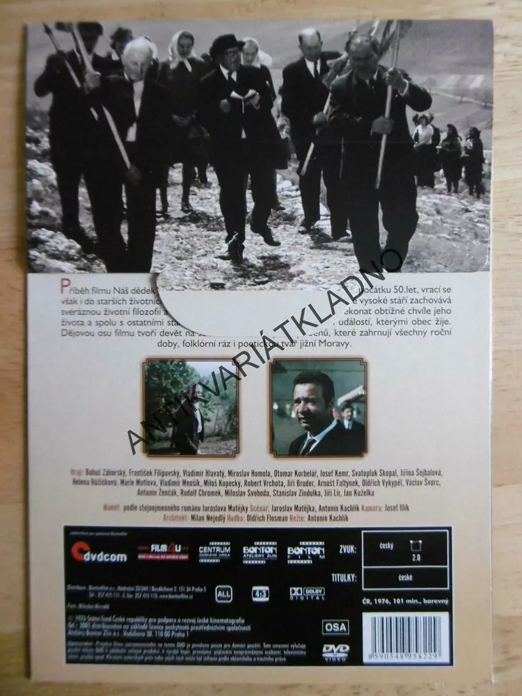 NÁŠ DĚDEK JOSEF, DVD FILM