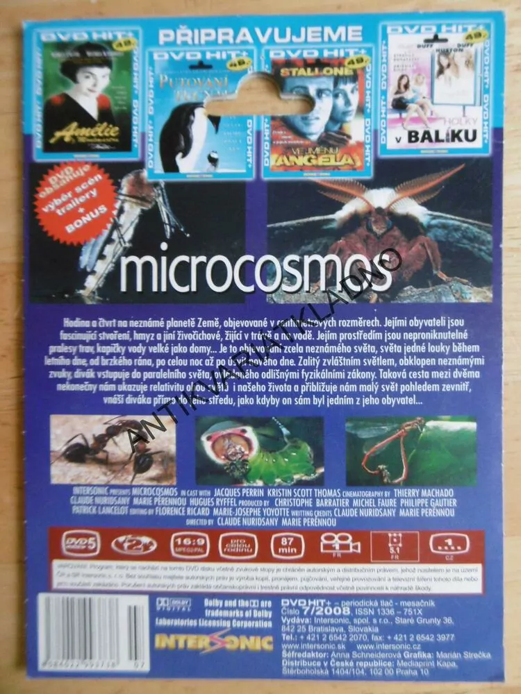 MICROCOSMOS, DVD FILM DOKUMENT