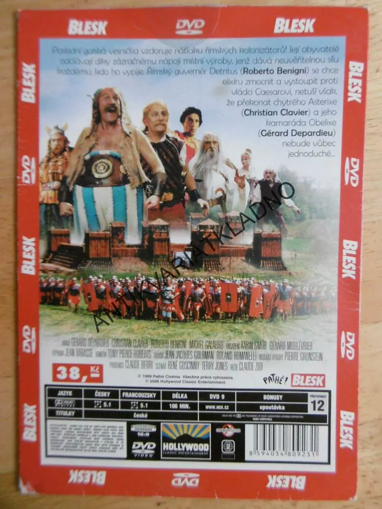 ASTERIX A OBELIX, DVD FILM