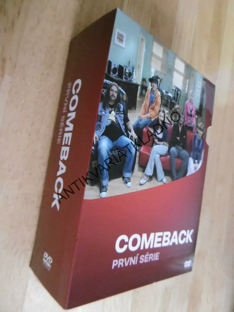 COMEBACK, PRVNÍ SÉRIE 1-17.DÍL, 4 DVD FILM SERIÁL ČR
