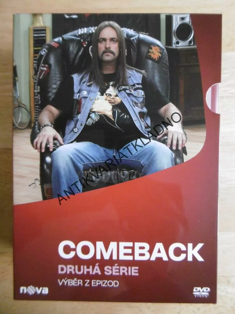 COMEBACK, DRUHÁ SÉRIE 21-33.DÍL, 4 DVD FILM SERIÁL ČR
