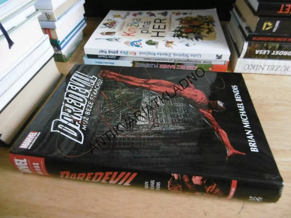 DAREDEVIL, MUŽ BEZE STRACHU!, BRIAN MICHAEL BENDIS, OMNIBUS, KOMIKS MARVEL