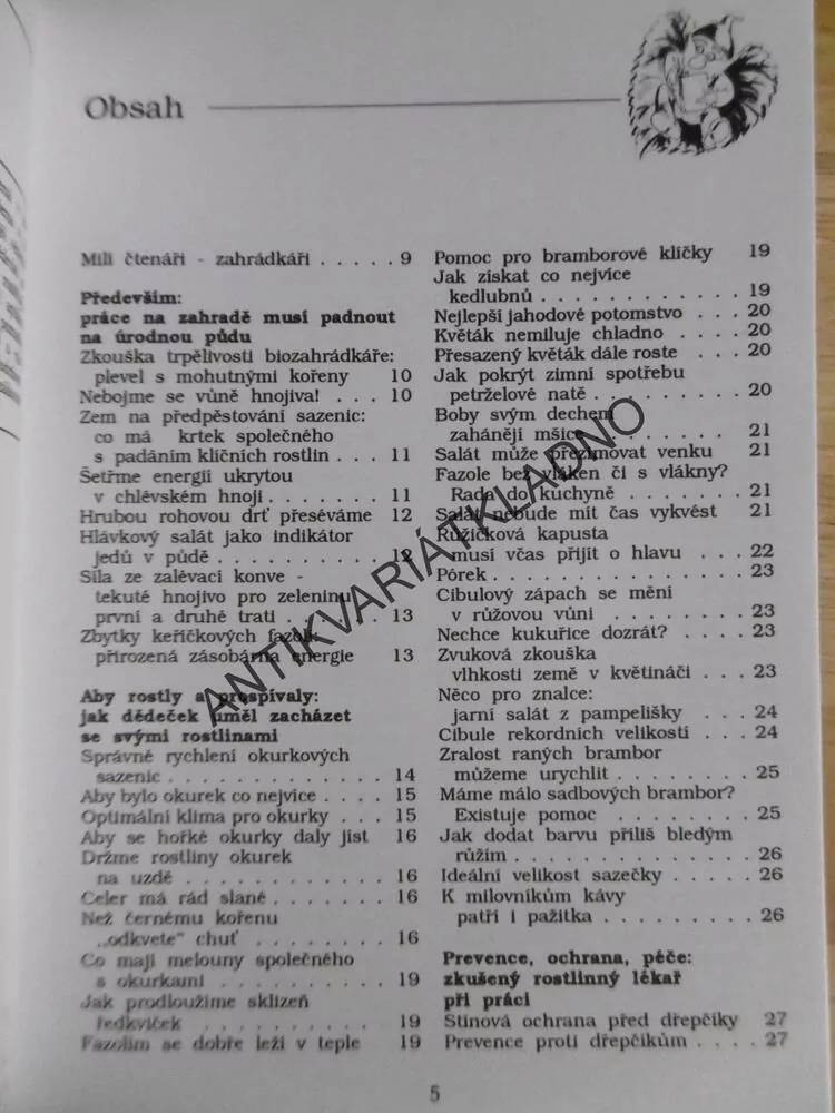 CO DĚDEČEK JEŠTĚ NEVĚDĚL, SUSANNE BRUNSOVÁ, ZAHRADKA BEZ CHEMIE