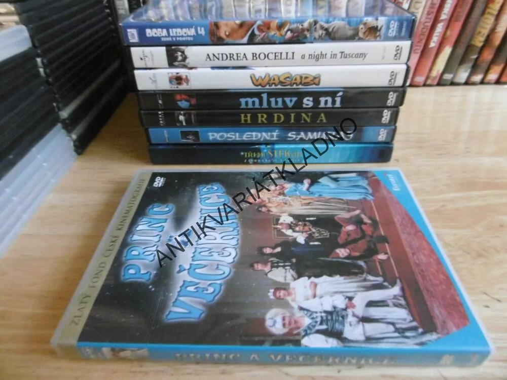 PRINC A VEČERNICE, DVD FILM POHÁDKA