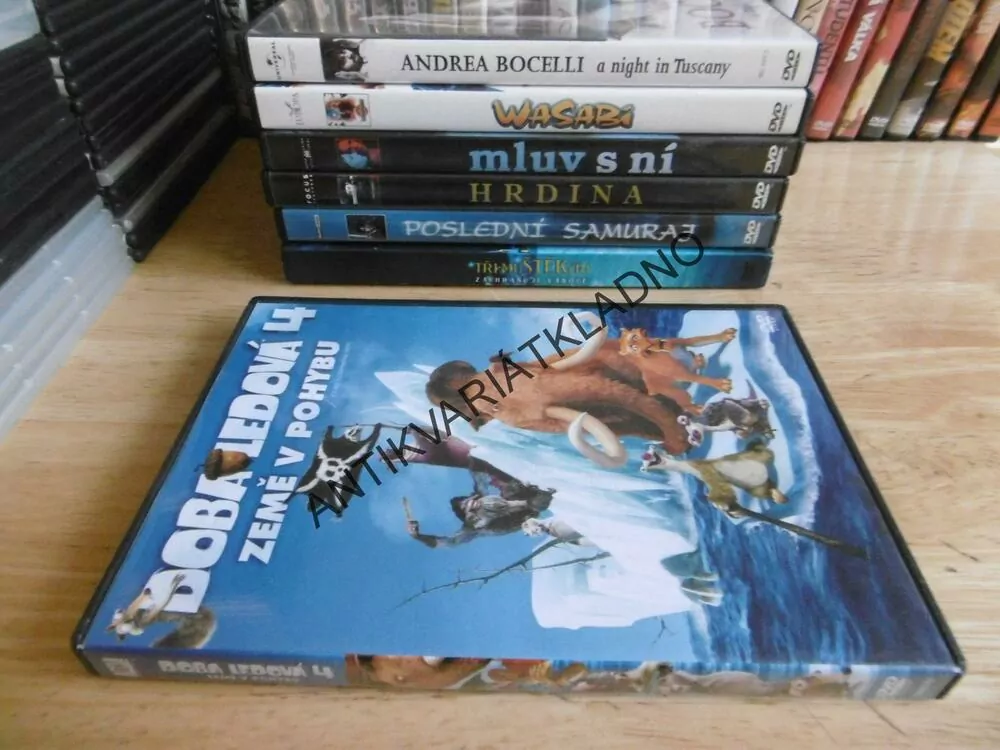 DOBA LEDOVÁ 4, ZEMĚ V POHYBU, DVD FILM POHÁDKA