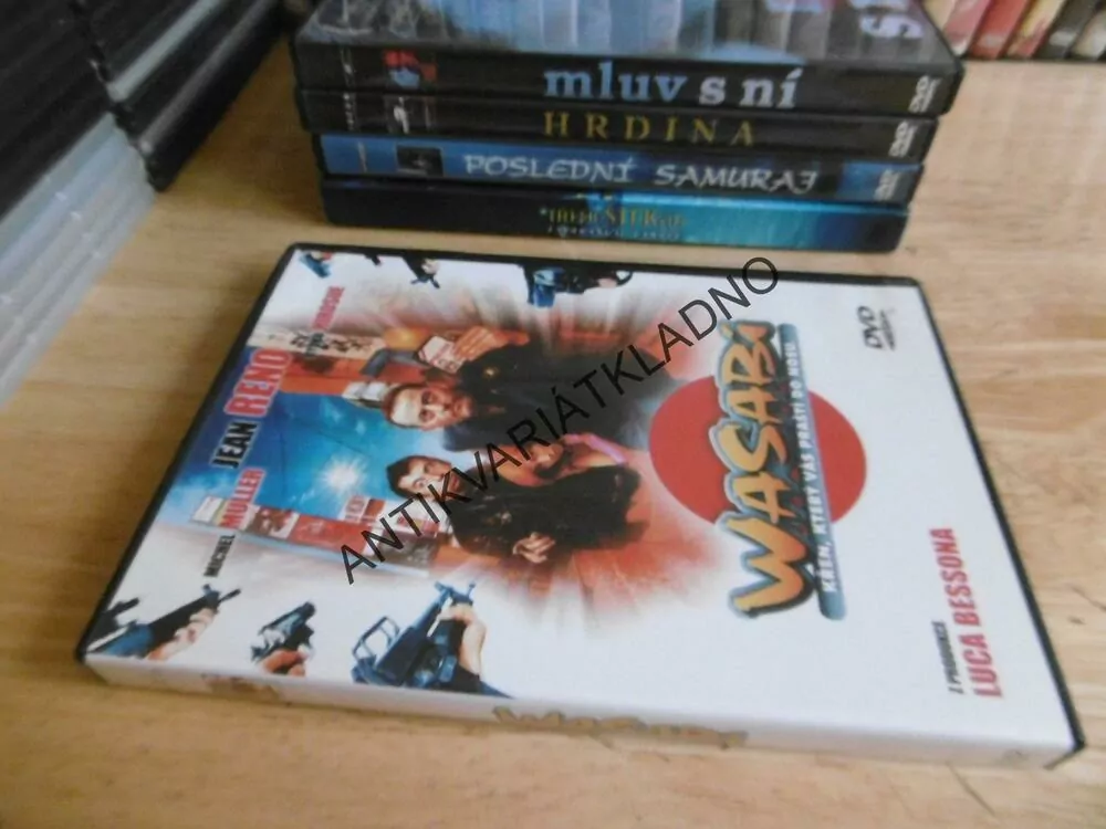 WASABI, JEAN RENO, DVD FILM