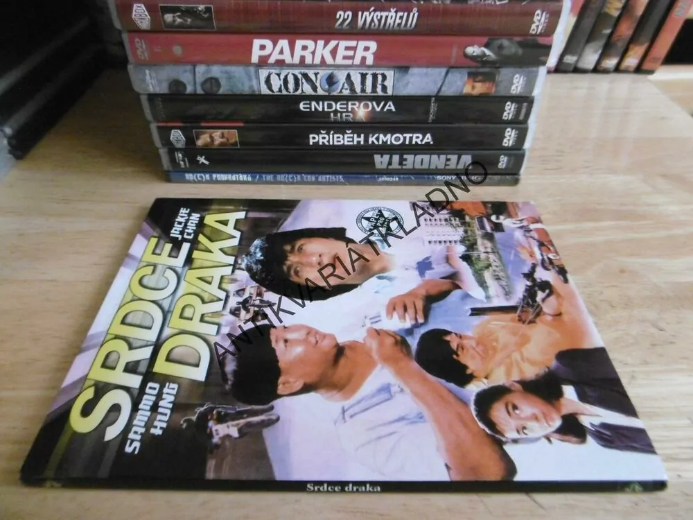 SRDCE DRAKA, JACKIE CHAN, DVD FILM,