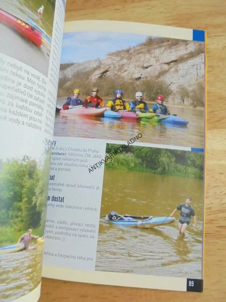 OUTDOOR, PRŮVODCE, KŘIVOKLÁTSKO, ČESKÝ KRAS, CYKLISTIKA, TURISTIKA, **an