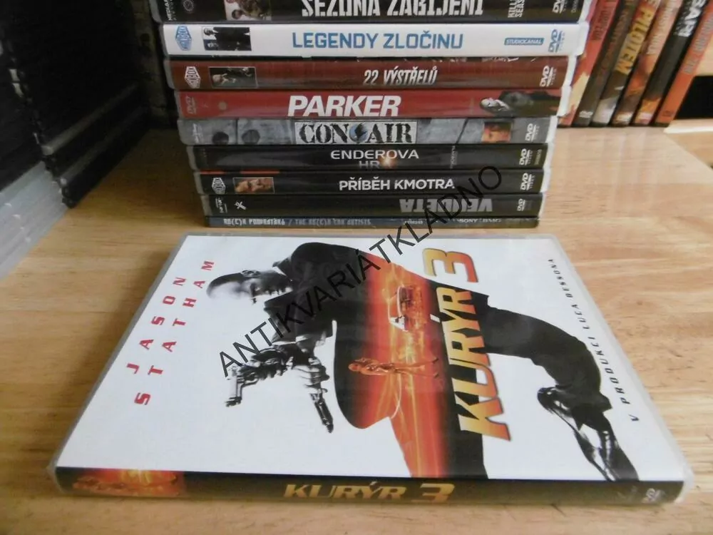 KURÝR 3, DVD FILM 