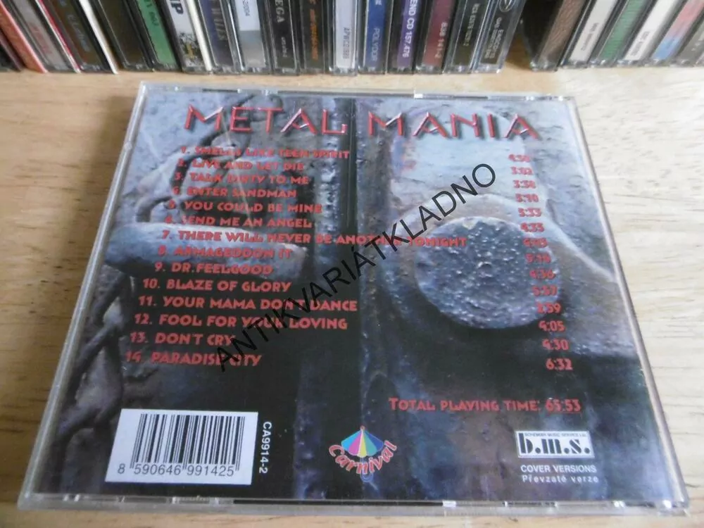 METAL MANIA, CD