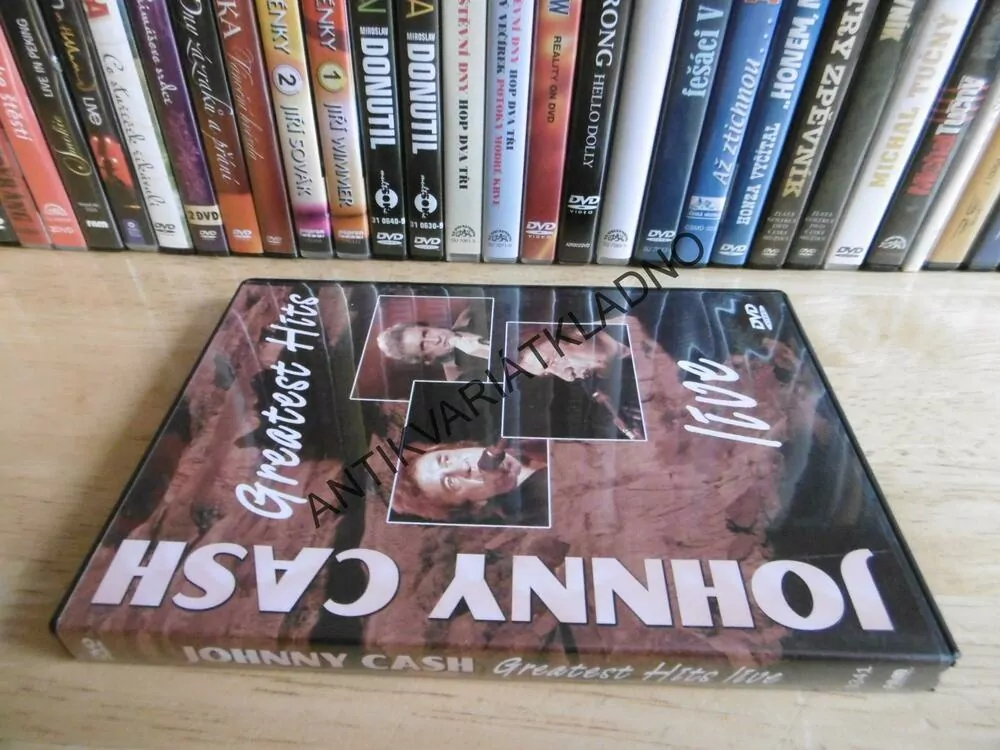 JOHNNY CASH, GREATEST HITS LIVE, DVD HUDBA