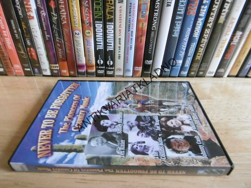NEVER TO BE FORGOTTEN, THE PIONEERS OF COUNTRY MUSIC, DVD HUDBA