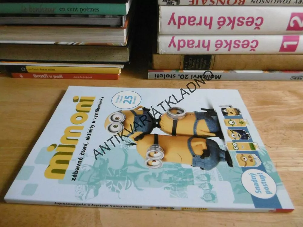 MIMONI, ZÁBAVNÉ ČTENÍ, AKTIVITY, VYSTŘIHOVÁNKY, **an