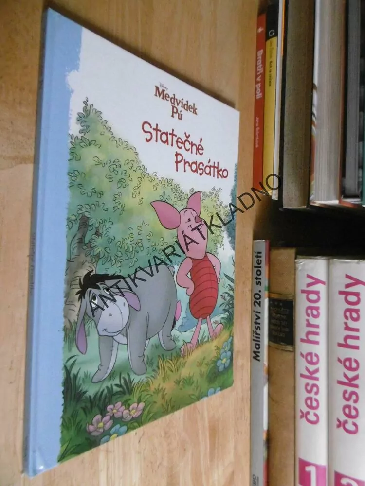 MEDVÍDEK PÚ, STATEČNÉ PRASÁTKO, WALT DISNEY