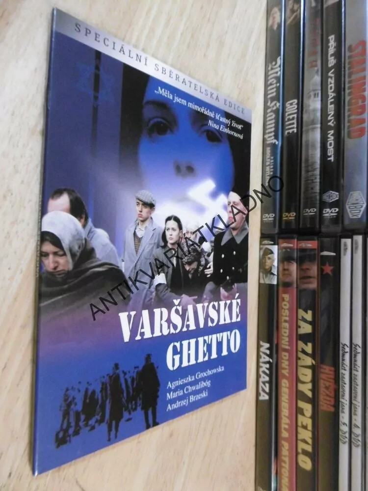 VARŠAVSKÉ GHETTO, DVD FILM