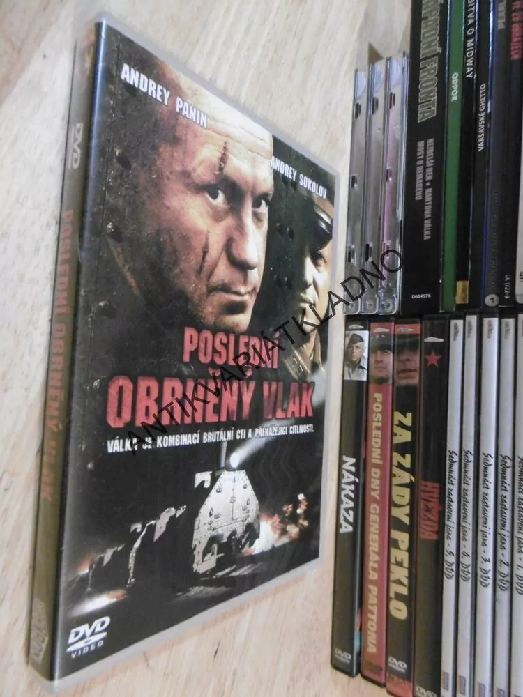 POSLEDNÍ OBRNĚNÝ VLAK, DVD FILM 