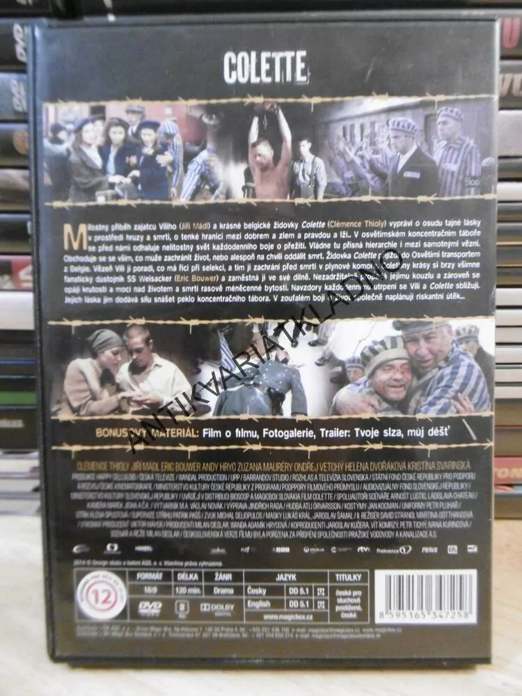 COLETTE, DVD FILM 