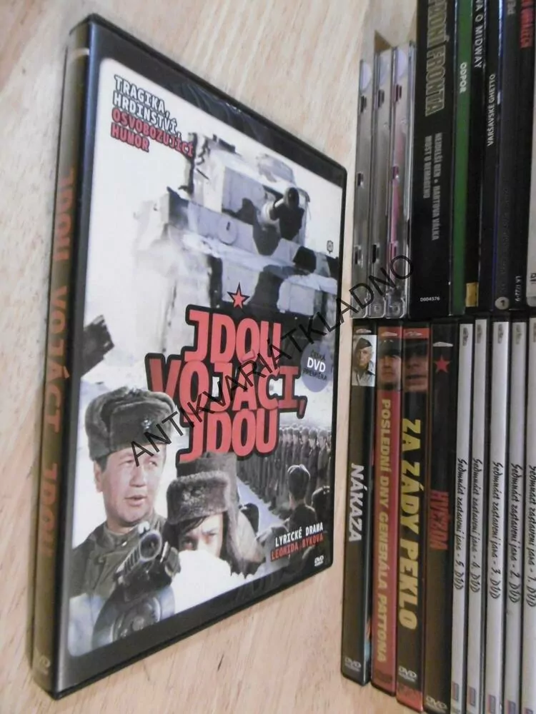 JDOU VOJÁCI, JDOU,  DVD FILM 