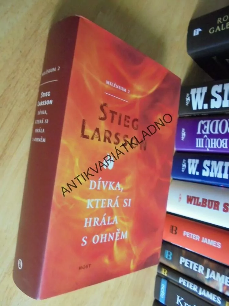 DÍVKA, KTERÁ SI HRÁLA S OHNĚM, LARSSON, MILÉNIUM