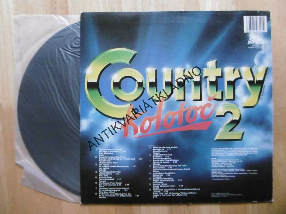 COUNTRY KOLOTOČ 2. - PAVEL BOBEK, MARTINOVÁ, ZELENÁČI, PLAVCI, SCHOVANKY, KTO, FEŠÁCI, PACIFIK, AJ.