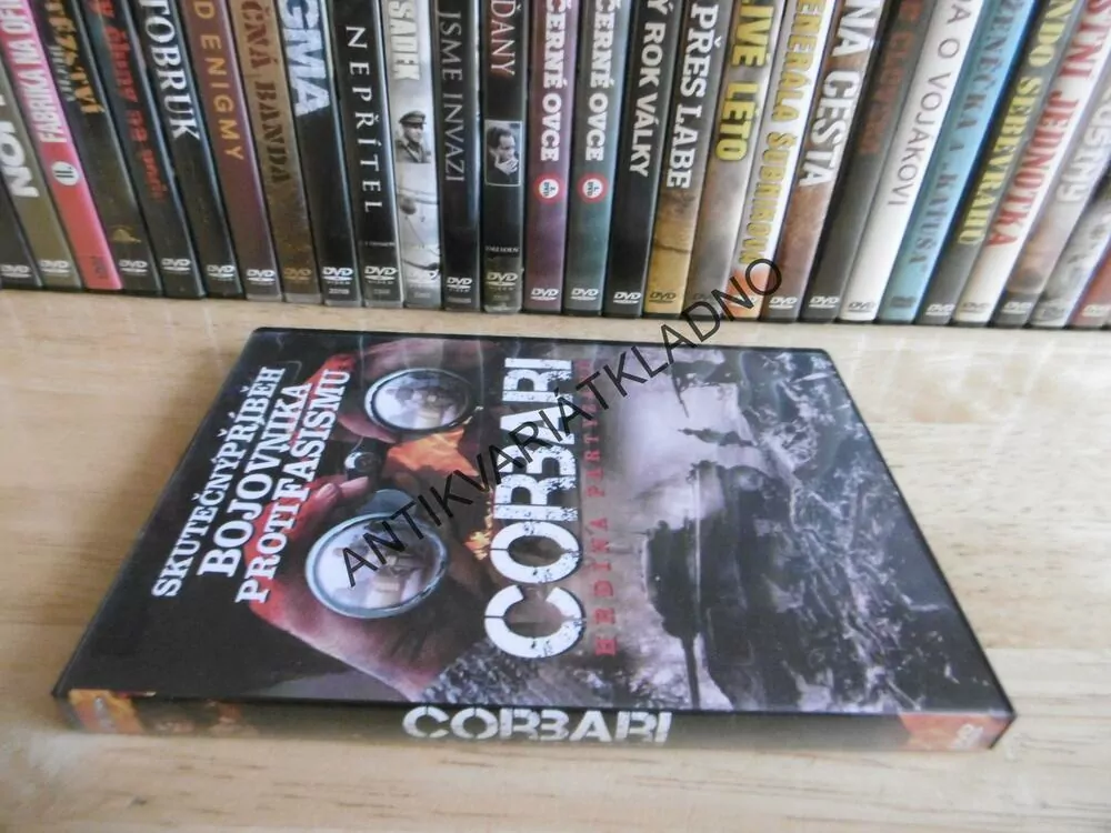 CORBARI, HRDINA PARTYZÁNŮ, DVD FILM 