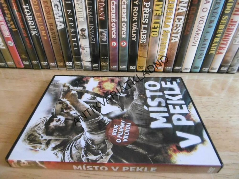 MÍSTO V PEKLE,BOJ O FILIPÍNY, DVD FILM