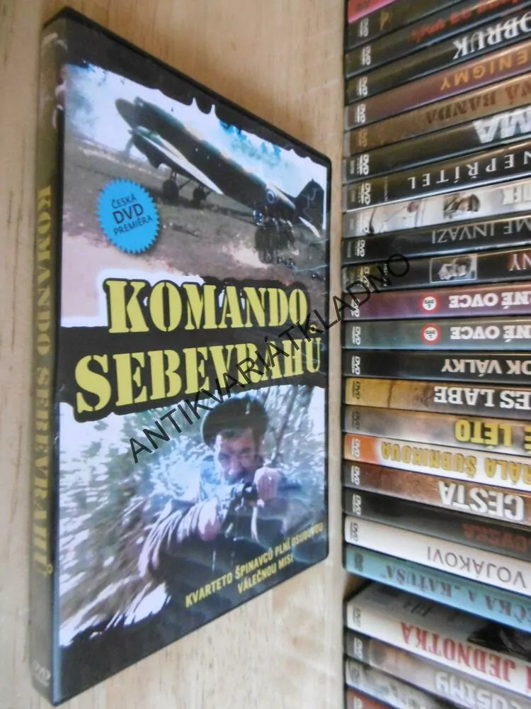 KOMANDO SEBEVRAHŮ, DVD FILM