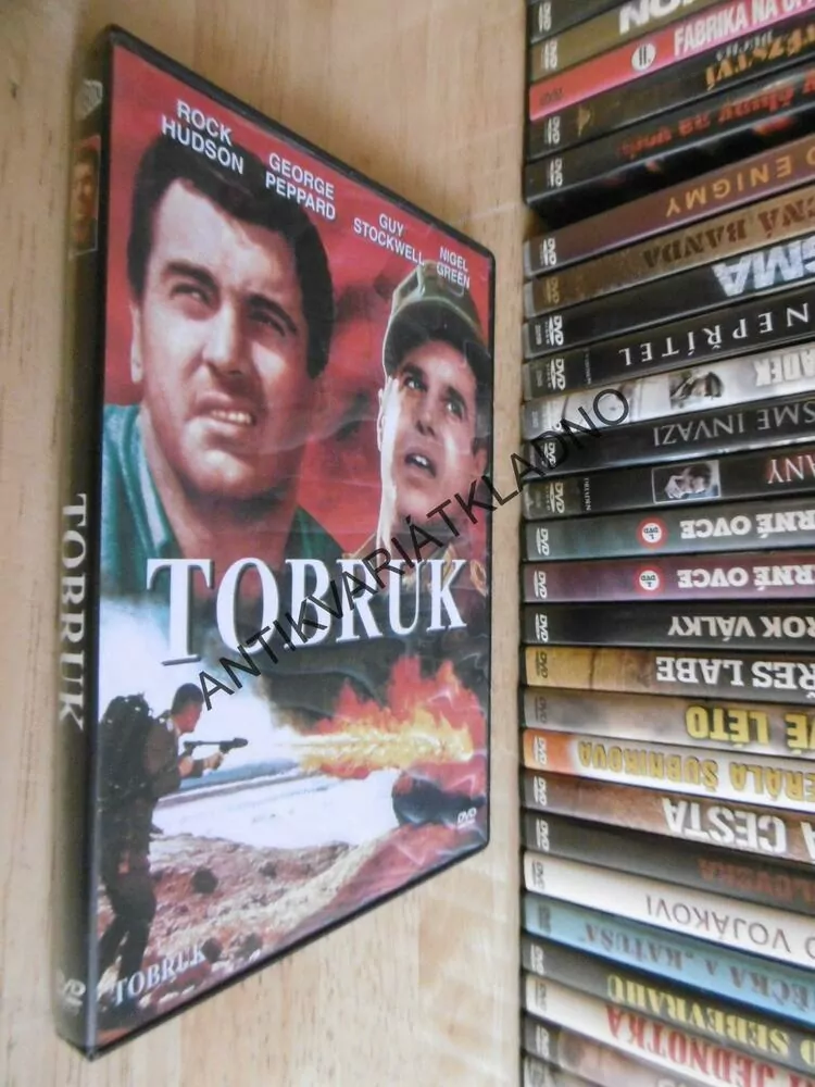 TOBRUK, ROCK HUDSON, DVD FILM