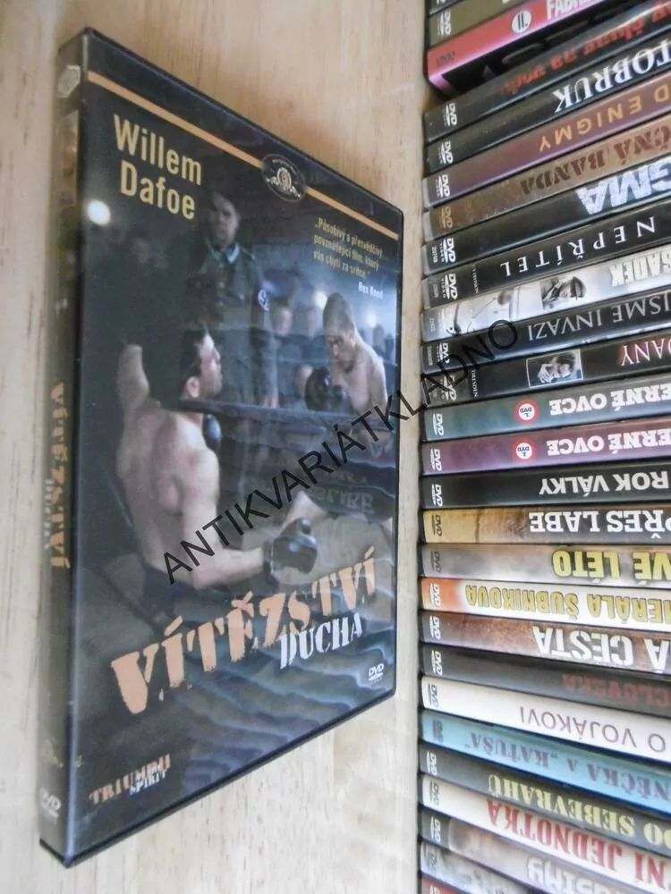 VÍTĚZSTVÍ DUCHA, WILLEM DEFOE, DVD FILM