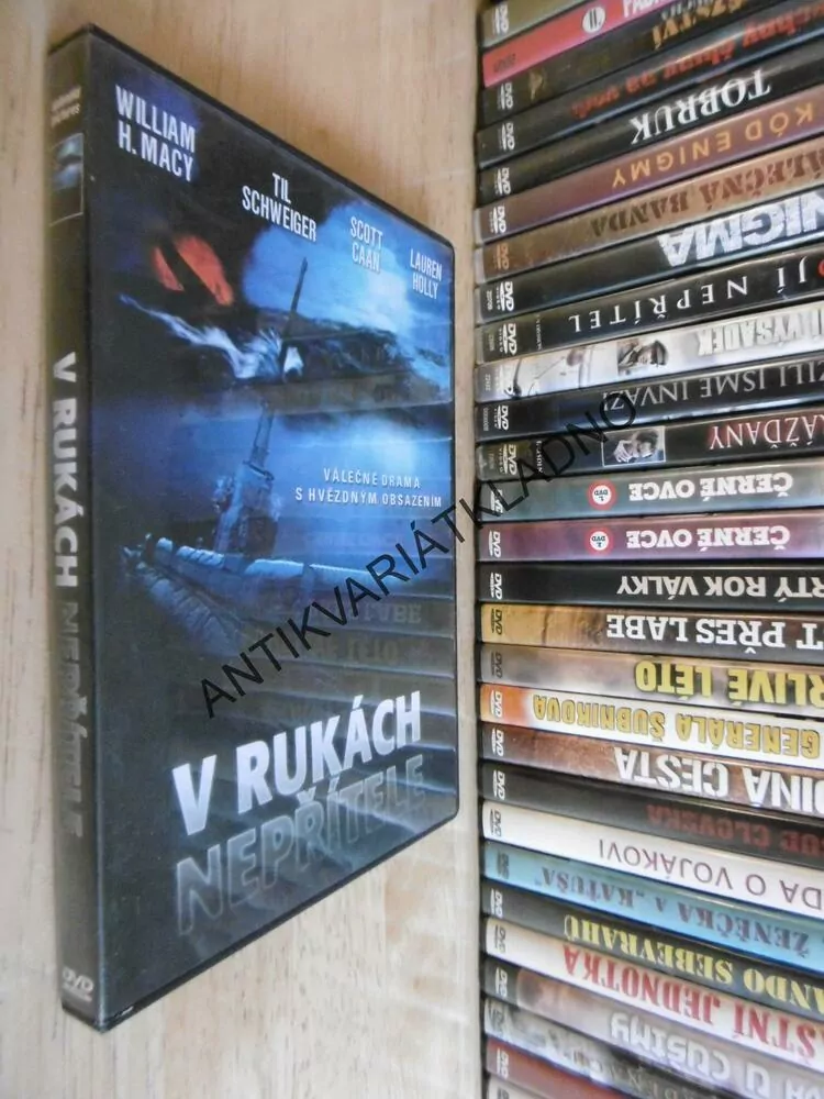 V RUKÁCH NEPŘÍTELE, DVD FILM 