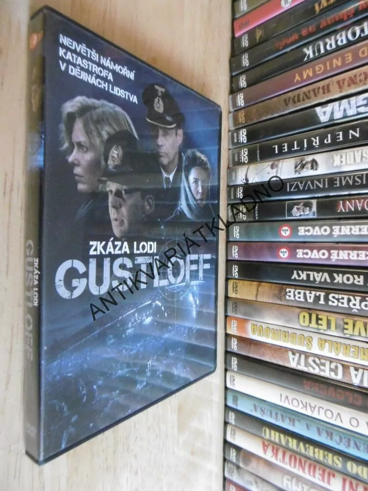 ZKÁZA LODI GUSTLOFF, DVD FILM