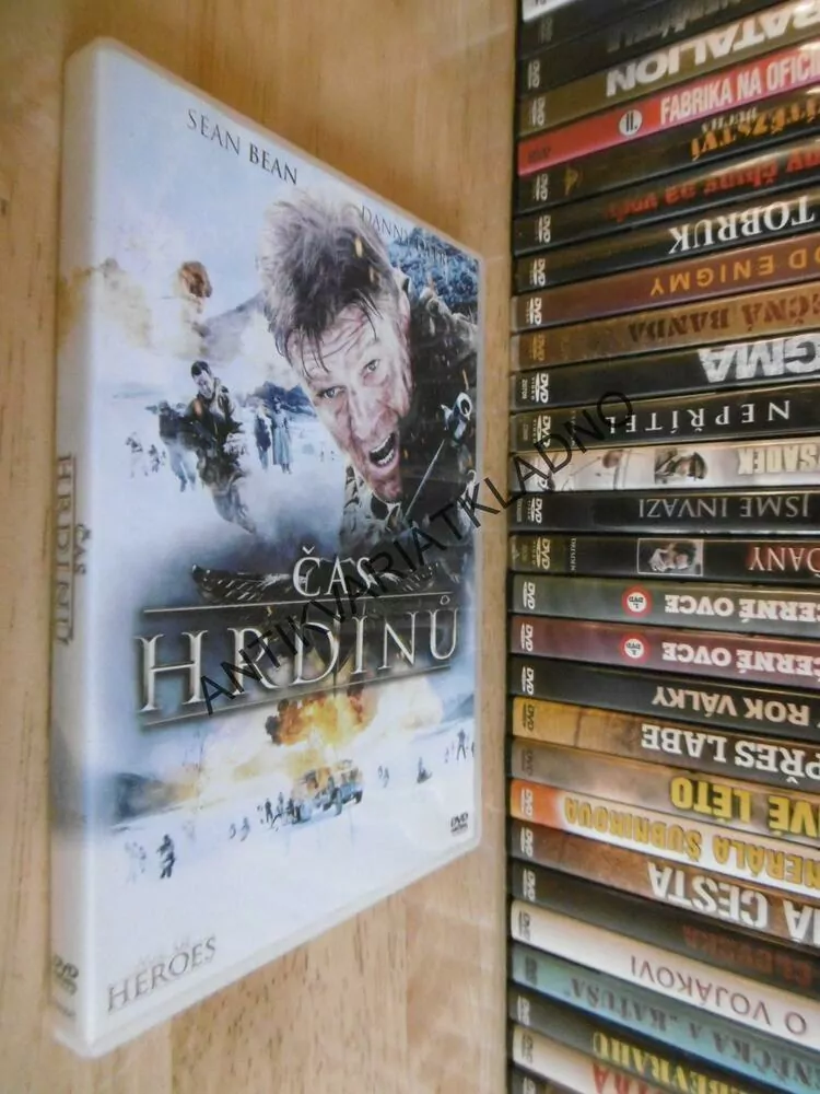 ČAS HRDINŮ, SEAN BEAN, DANNY DYER, DVD FILM