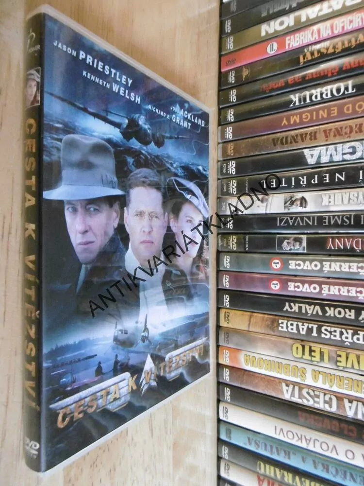 CESTA K VÍTĚZSTVÍ, JASON PRIESTLEY, DVD FILM