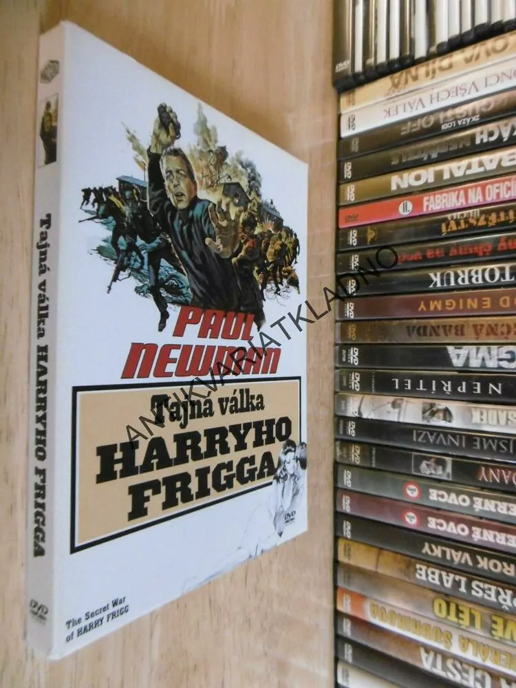 TAJNÁ VÁLKA HARRYHO FRIGGA, DVD FILM