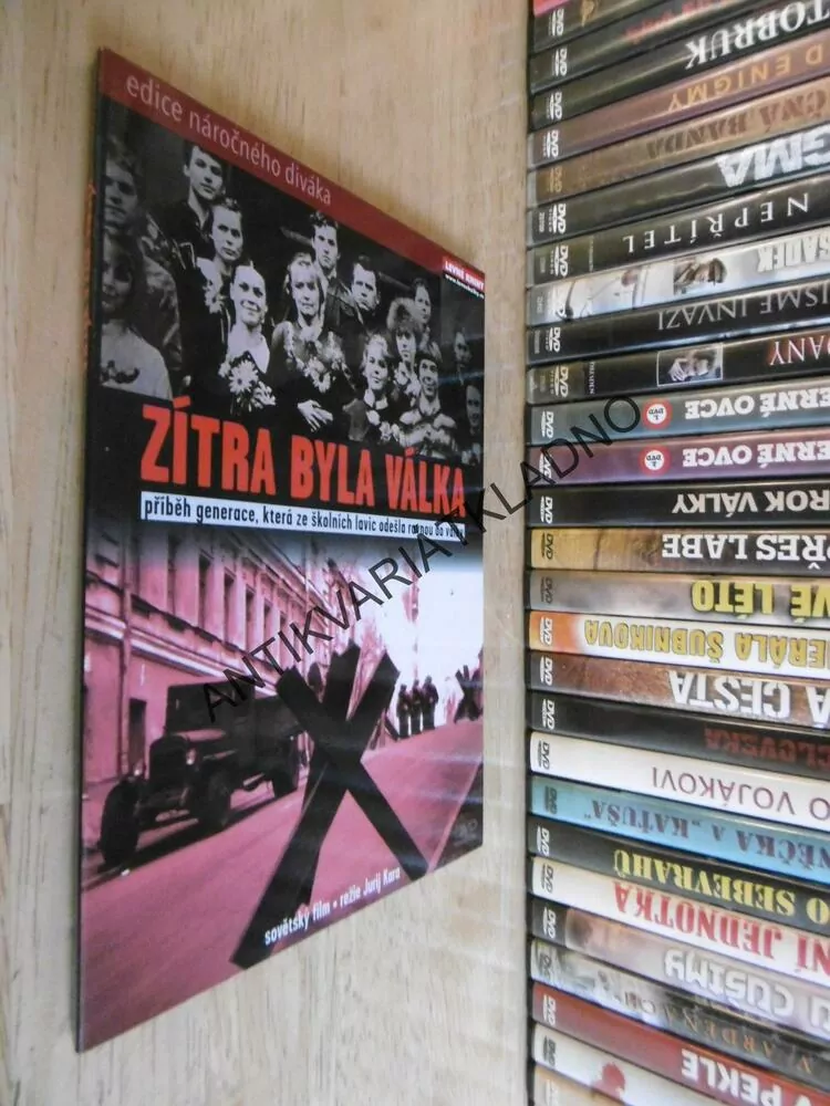 ZÍTRA BYLA VÁLKA, DVD FILM