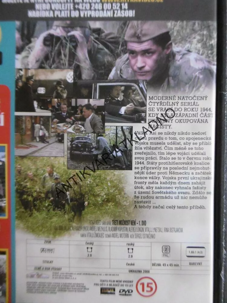 TŘETÍ MOŽNOST NENÍ, 1-2, DVD FILM