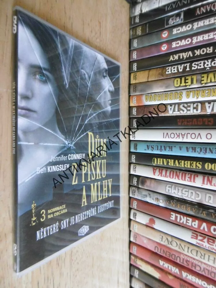 DŮM Z PÍSKU A MLHY, DVD FILM