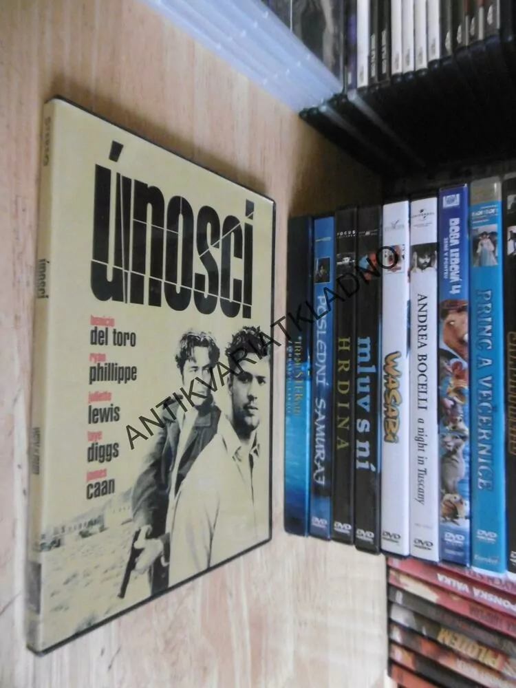 ÚNOSCI, DEL TORO, J.LEWIS, DVD FILM